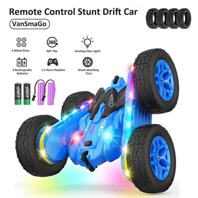 4WD HAND GESTURE Sensing 360° RC Stunt Car OffRoad Remote Control