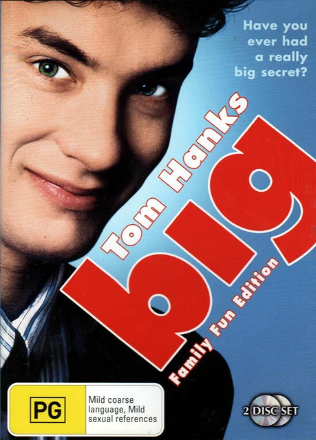 Big - Tom Hanks, Elizabeth Perkins, John Heard, Robert Loggia - 2 DVD Set