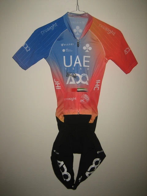 Maglia Italia Maillot Cyclisme UAE Team 2022 Ensemble Homme