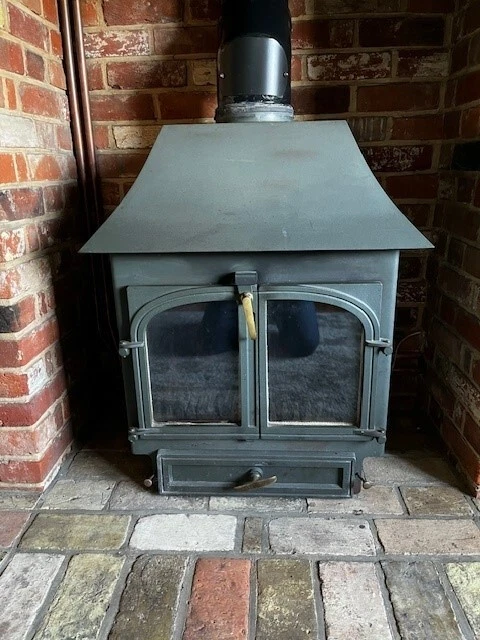WOOD BURNING STOVE with Back Boiler 16kw for Unvented Hot Water, Multi-Fuel  £1,599.99 - PicClick UK