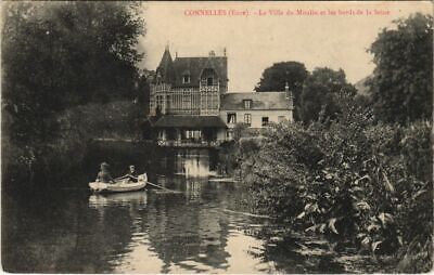 CPA CONNELLES La Villa du Moulin et les Bords de la Seine (1149338)