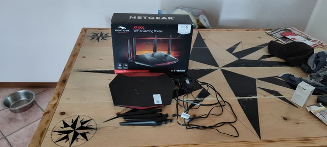 NETGEAR Nighthawk Router WiFi 6 Pro Gaming XR1000, Velocità wireless AX5400 