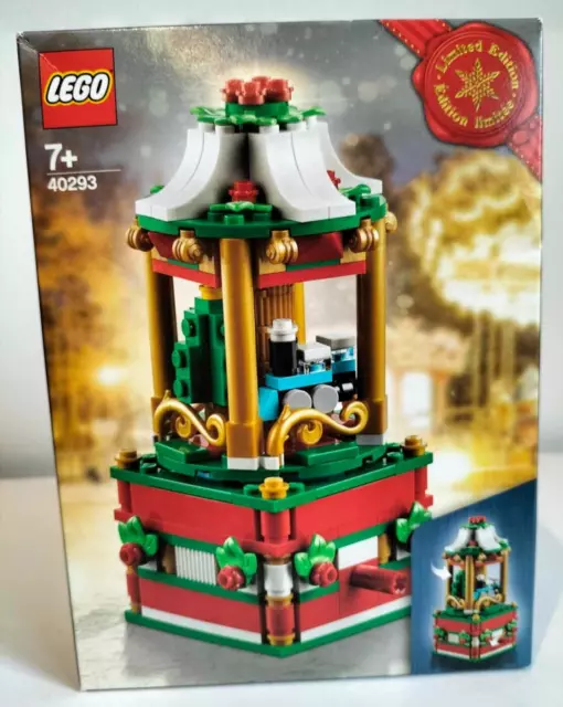 Lego 40293 Christmas Carousel - Le Manège de Noël - Neuf et Scellé