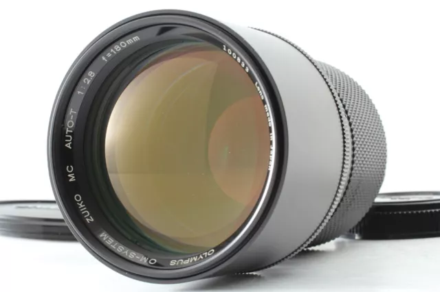 [Near MINT+++] Olympus OM-SYSTEM Zuiko MC Auto-T 180mm f/2.8 Lens From Japan