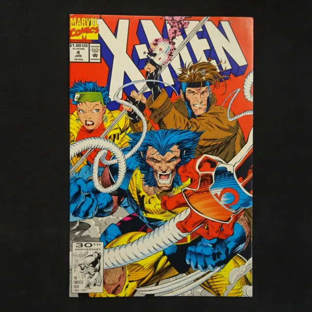 X-MEN #4 (Volume 2) - First Appearance OMEGA RED - Marvel Comic 1991 (C1)