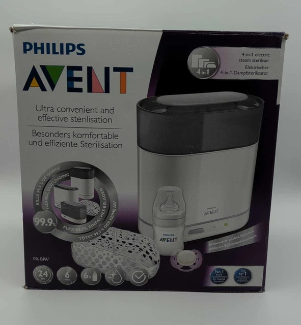 Philips Avent SCF287/02 elektrischer 4-in-1 Sterilisator