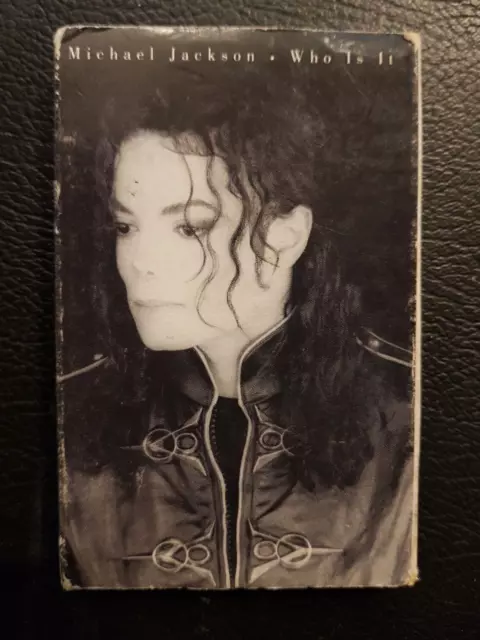 Michael Jackson Who is it Cassette Single  K7 Audio Tape 1992 2