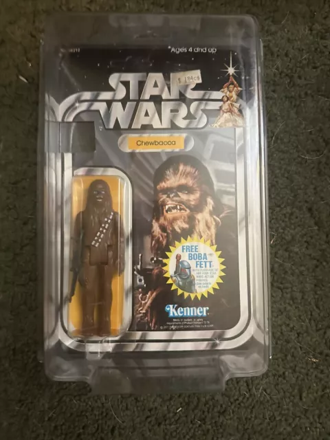 Vintage Star Wars SW Chewbacca MOC 20 Back