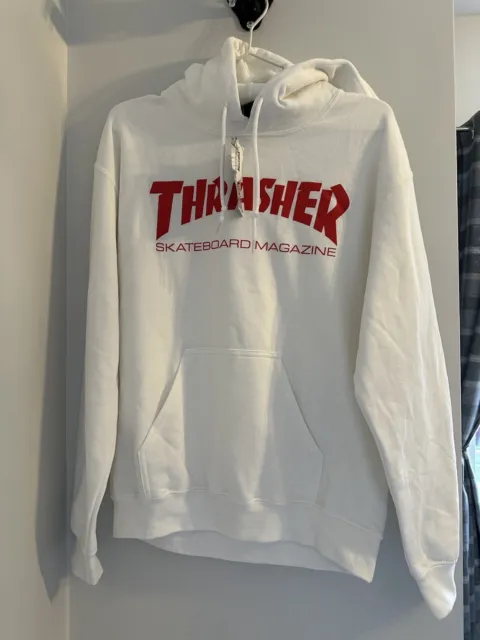 Genuine Men’s Thrasher Jumper Hoodie Skateboard Mag Small Brand New