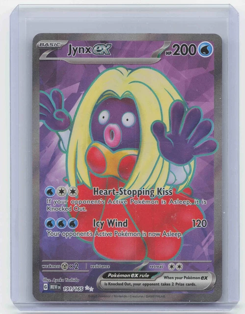 2023 Pokemon Scarlet Violet 151 #191/165 Jynx EX Ultra Rare