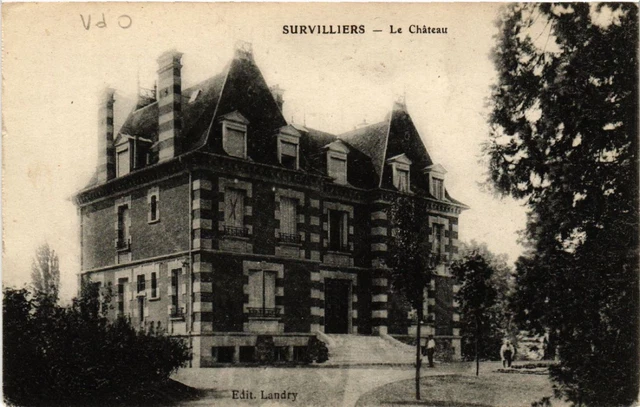 CPA AK SURVILLIERS - Le Chateau (519299)