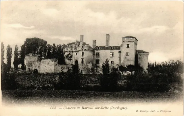 CPA AK Chateau de MAREUIL-sur-BELLE (366945)