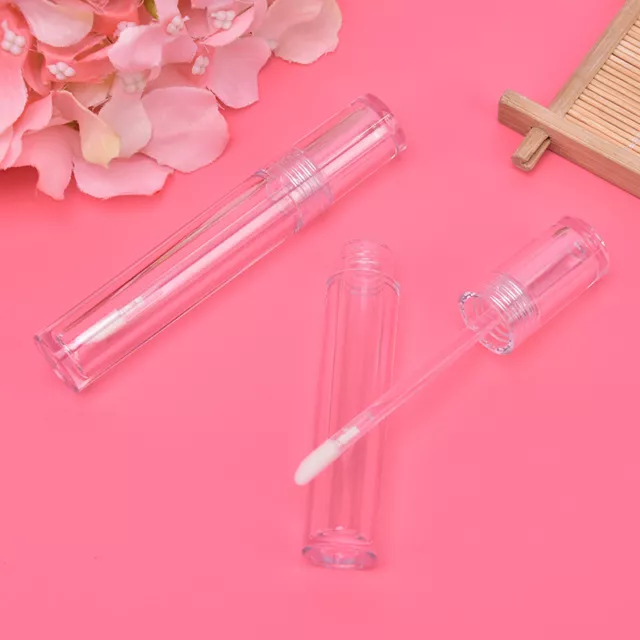 1Pcs 5ml Empty Lip Gloss Tubes Lip Container Plastic PET Clear Balm BottleL-il 2