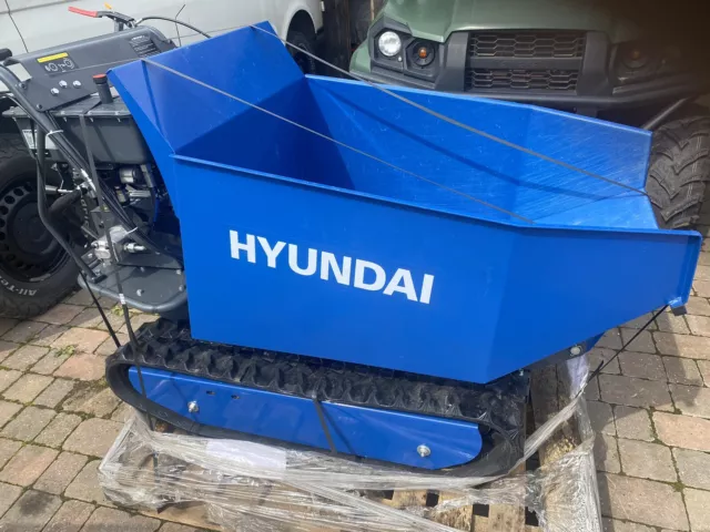 Hyundai HYTD500 196cc 500kg Payload Tracked Mini Dumper  Power Barrow NO VAT