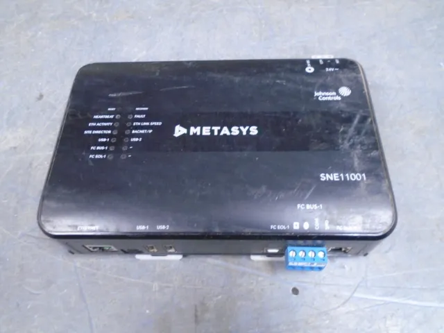 Johnson Controls Metasys SNE11001 Controller M4-SNE11001-0