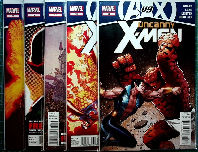 Uncanny X-Men: AVX # 12 13 14 15 16 A Lot Set 2012 Marvel