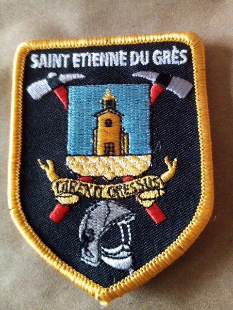 Écusson Ski Brodé – SK1058 – Saint-Étienne En Dévoluy – Patch Sport D'hiver
