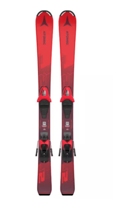 Atomic Redster J2 100-120cm + C 5 GW Kinder Ski Einsteiger 23/24 rot NEU