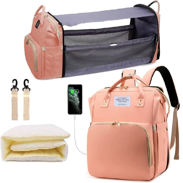 Baby Diaper Nappy Changing Backpack Set Mummy Large Multi-Function Travel Bag
