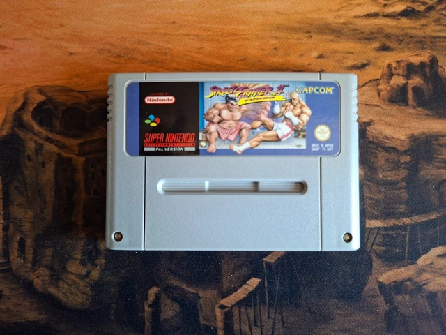 Jeu Super Famicom Street Fighter II Turbo - Version NTSC - Très Bon état