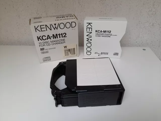 KENWOOD KCA-M112 contenitore 10 compact disc per caricatore multi CD per auto 