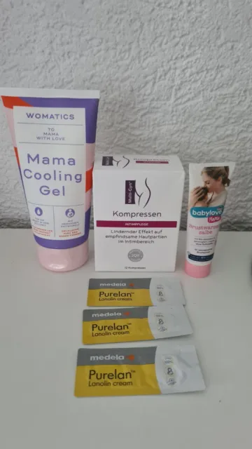 Mama Paket | Geburt | Stillen | Multi-Gyn  Babylove Womatics Medela | Neu