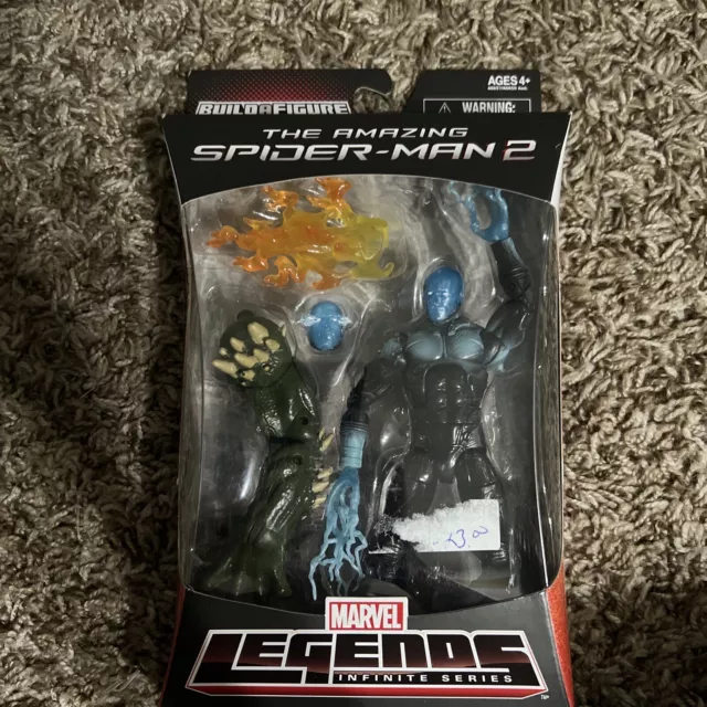 Marvel Legends Amazing Spider-Man 2 Electro 6" Action Figure Green Goblin BAF