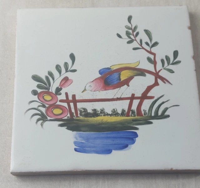 Carreau Mural Céramique Dosseret Cuisine – Roseraie, Papillons, Oiseaux, Paons