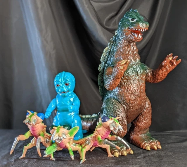 Giant Godzilla Minilla Camakilas Bullmark Reprint Marusan And Others Body Set