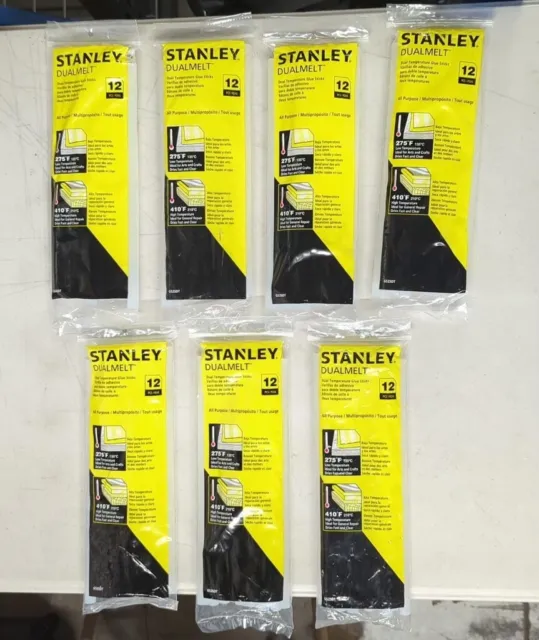 STANLEY Hot Glue Sticks, Dual Temp, 10-Inch, 12-Pack (GS25DT)