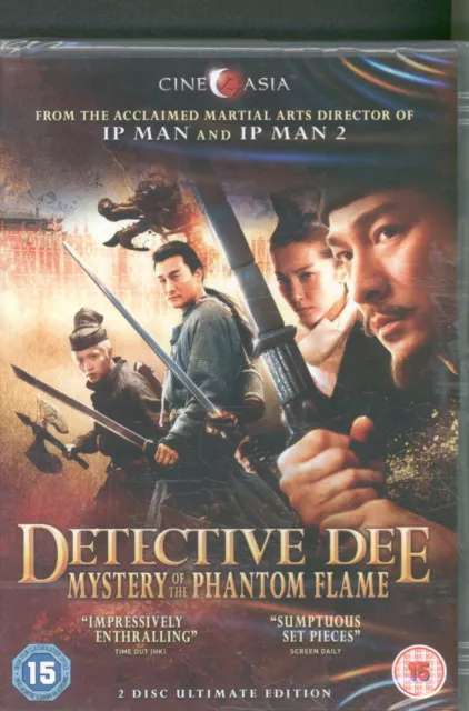 Detective Dee Mystery of the Phantom Flame (Film) Self-Titled DVD Europe Showbox