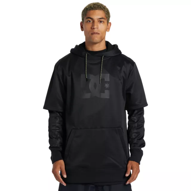 DC shoes Dryden 3 IN 1 Capucha Negro 2024 Sudadera Dwr Técnica Ski Snowboard New