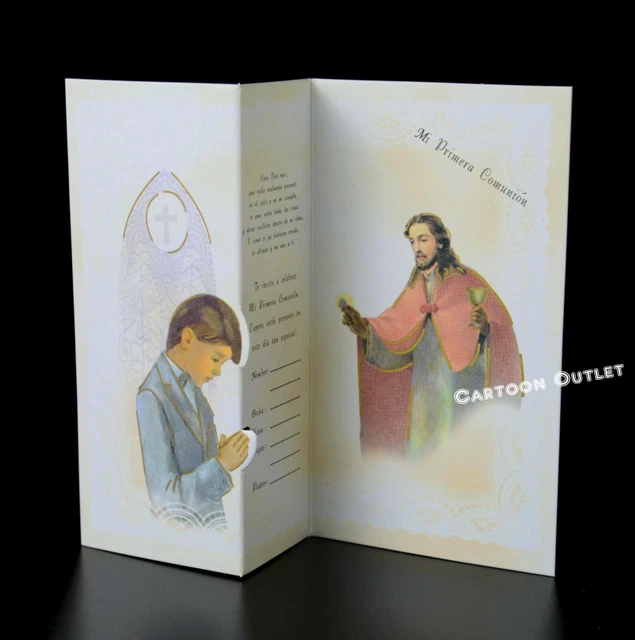 12 FIRST COMMUNION Invitations Spanish Primera Comunion Invitaciones
