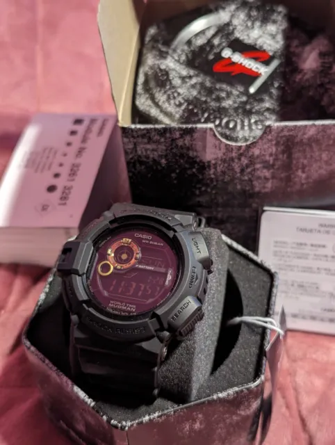 Casio G-Shock 9300 Mudman Mudmaster Orologio Uomo Watch Compass Solar Multiband