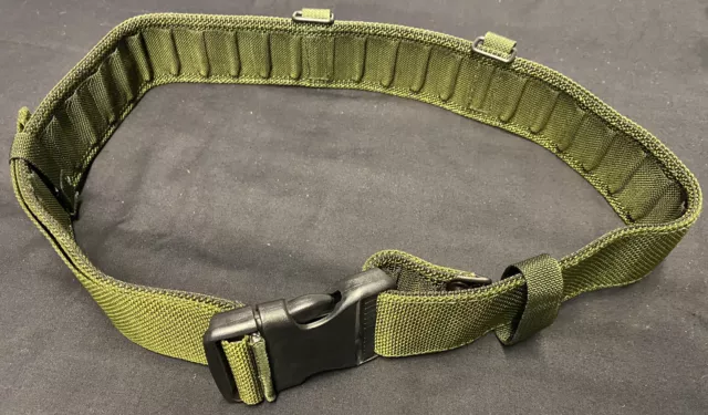 Olive Green Tactical Adjustable Heavy Duty PLCE Webbing Belt Military Military