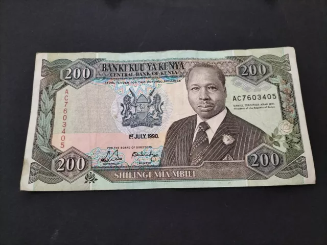 200 chelines Kenia 1990