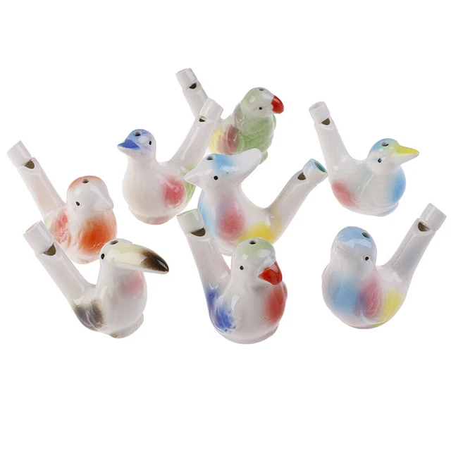 1PC CHINESE CERAMIC water bird whistle kids baby funny novelty musical