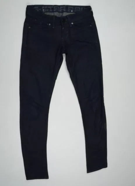 ..G-Star 'CORVET SKINNY WMN' Dark Aged Skinny Fit Jeans W27 L32 AU9
