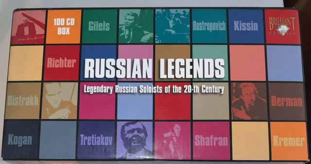 RUSSIAN LEGENDS - Brilliant 100 Cd Box EUR 299,00 - PicClick IT