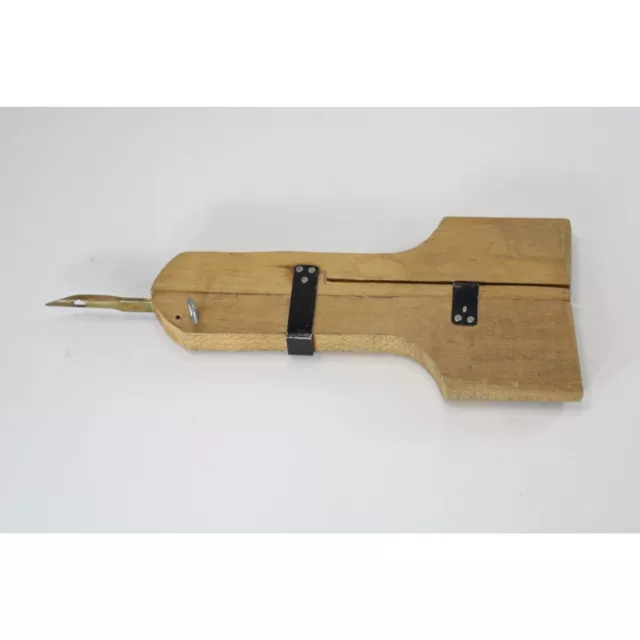 Hilo de lanzadera de aguja hecho a mano trapo delgado vintage madera 66666