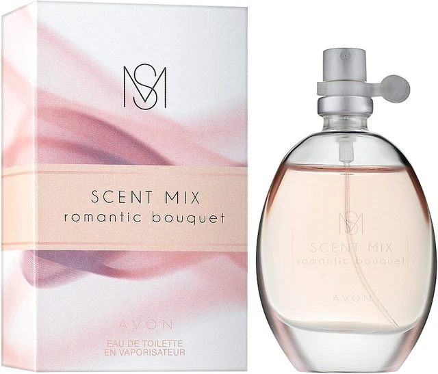 AVON SCENT MIX - Romantic Bouquet & Pure Ocean Eau De Toilette (Both ...