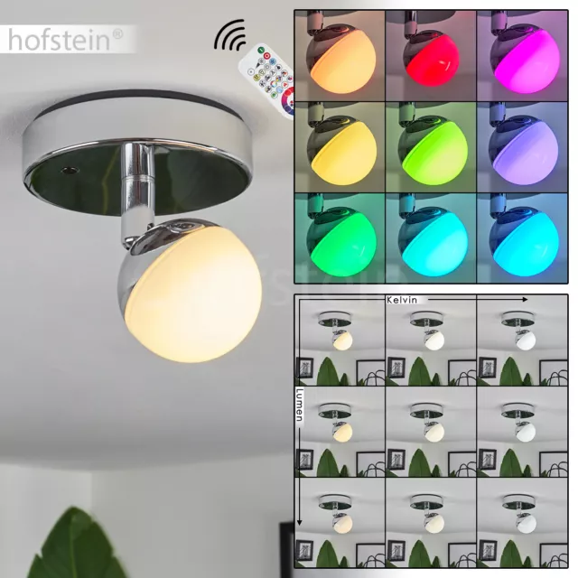 LED Flur Wohn Schlaf Zimmer Leuchte Fernbedienung RGB iDual Decken Lampe dimmbar