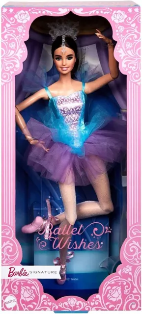 Barbie Doll - Ballet Wishes - Signature Edition - Mattel 2021 - Ballerina - BNIB