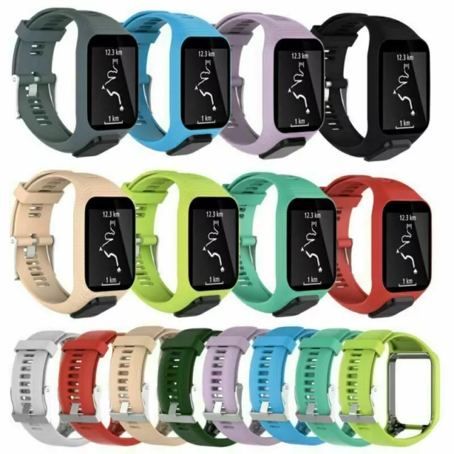 Silicon Bande Bracelet de Montres Watchband Strap Pour Runner 2&3/Spark 3