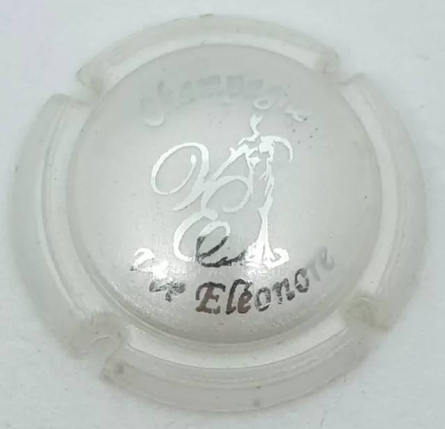 Capsules de champagne Veuve Eleonore opalis Blanche. TB