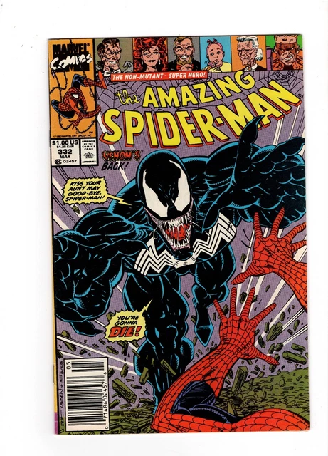Amazing Spider-man #332, FN/VF 7.0, Venom