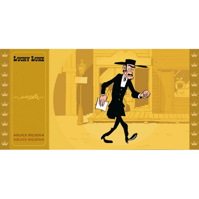 Collectible CK Golden Ticket Lucky Luke (Black Wilson)