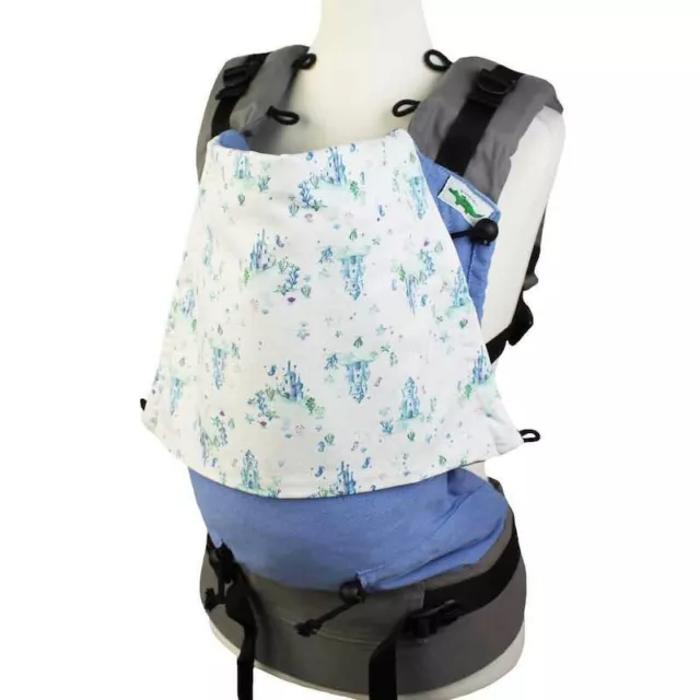 Porte bébé ergonomique Buzzidil Château des sirènes - XL de 3,5 à 18kg - 182045 3