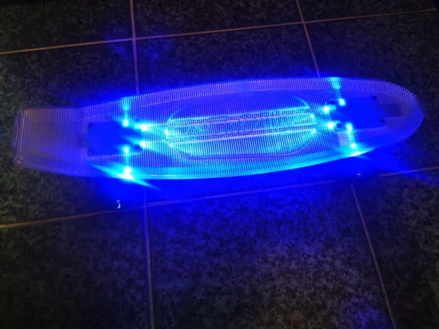 Skateboard für Kinder mit LED-Rollen, Mini Cruiser Kickboard