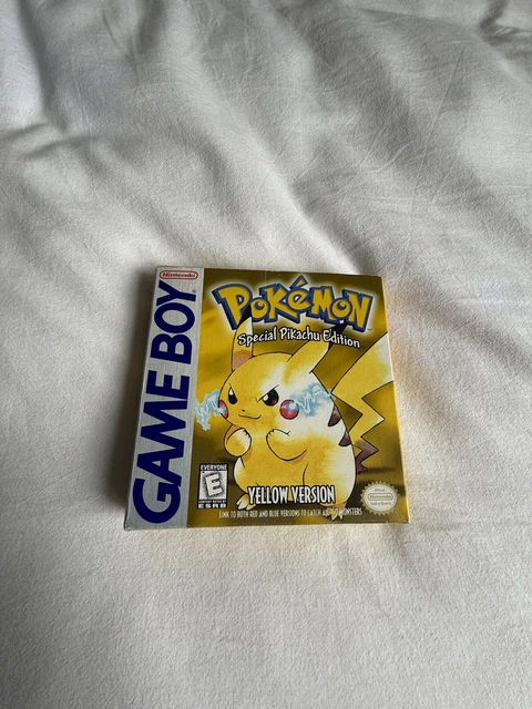 POKEMON YELLOW FIRST Print Game Boy CIB Mint Condition Rare EUR 1,50 ...